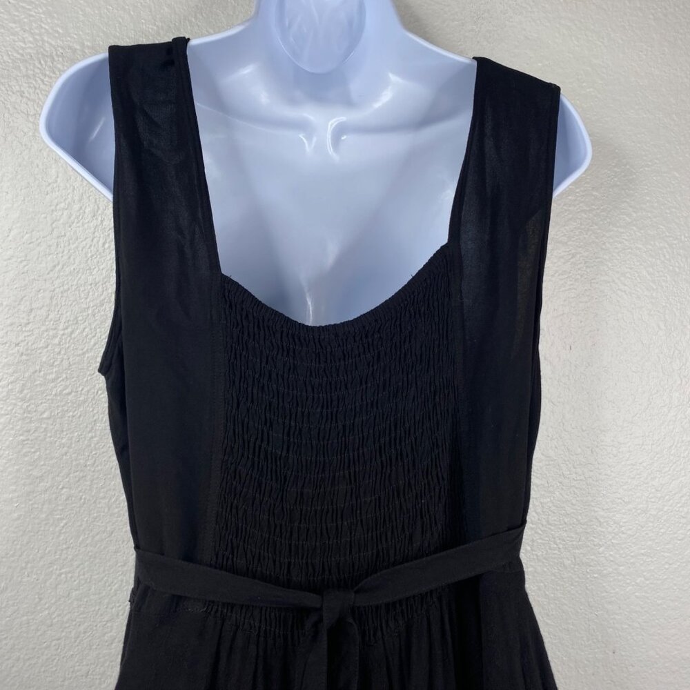 Sakkas Sundara Dress Corset Asymmetrical Embroidered Black Sz S/M Whimsigoth View 4